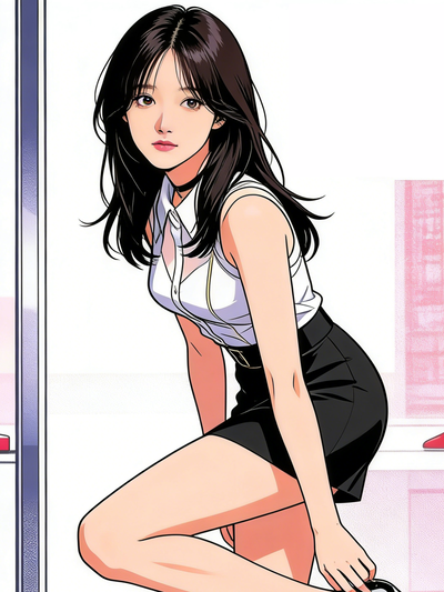 原创角色沈砚头像，黄果魔改版短剧百度演示人物
